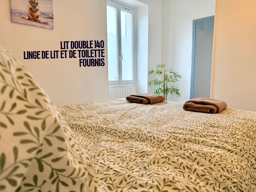 Literie et linge fourni